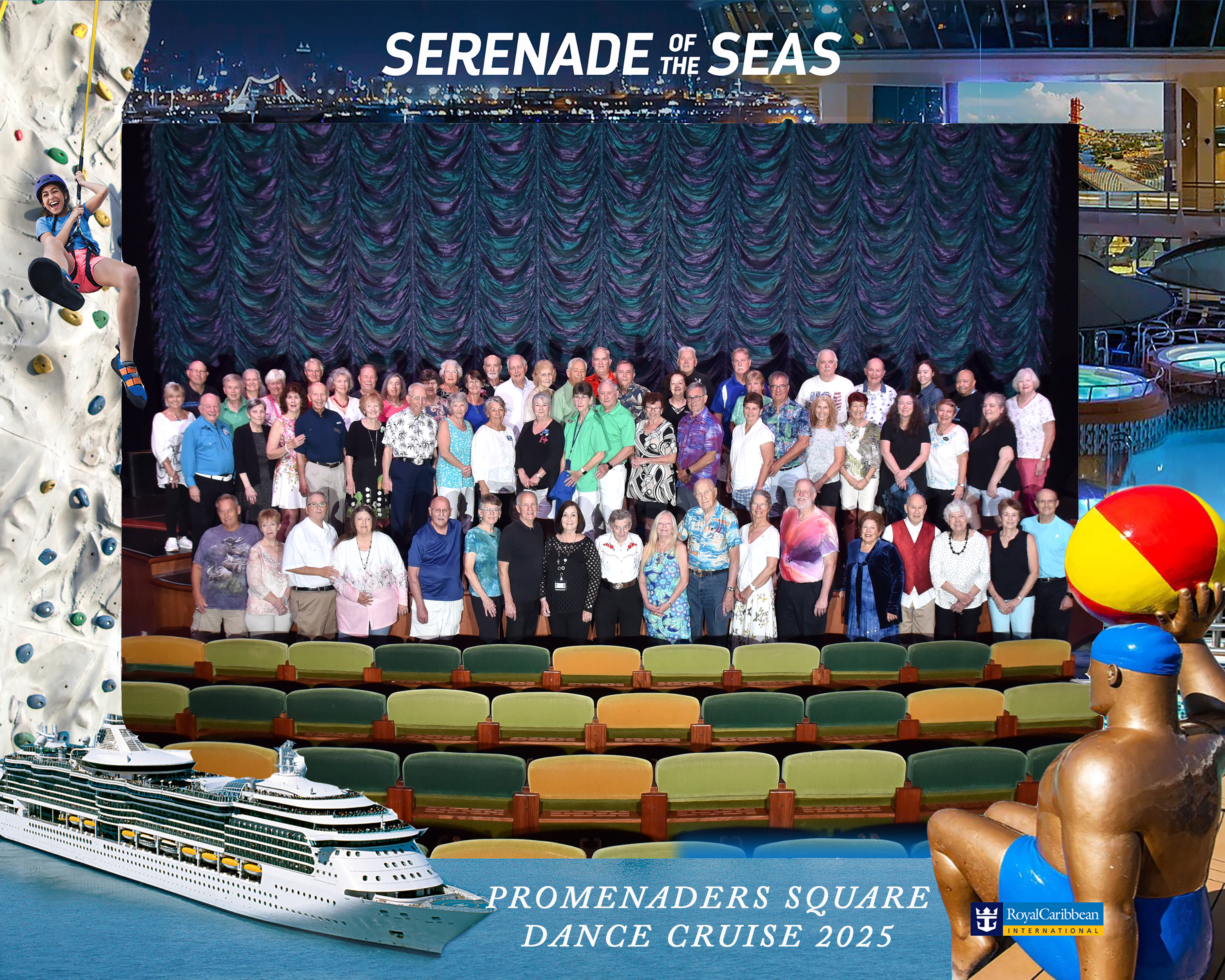 2025 Royal Caribbean Serenade of the Seas Group Photo 3